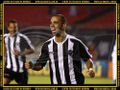 Tardelli comemora gol de pênalti contra o Grêmio aos 49 minutos do 2° tempo. Na ocasião, o Galo venceu por 2 a 1.