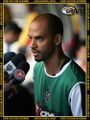Marques dá entrevista para jornalistas na partida do Galo contra o Vitória pelo Brasileirão de 2009 no Mineirão. - 24/10/2009.